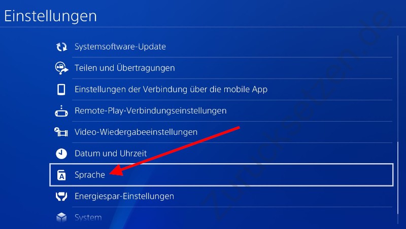 PS4-Sprachen