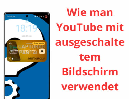 Wie man YouTube mit ausgeschaltetem Bildschirm verwendet