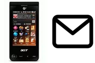 Richten Sie E-Mails auf dem Acer beTouch T500 ein