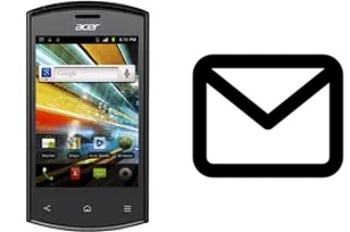 Richten Sie E-Mails auf dem Acer Liquid Express E320 ein