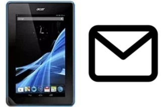 Richten Sie E-Mails auf dem Acer Iconia Tab B1-A71 ein