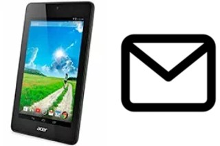 Richten Sie E-Mails auf dem Acer Iconia One 7 B1-730 ein