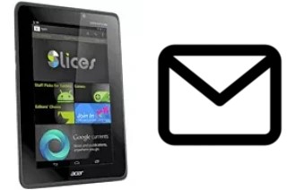 Richten Sie E-Mails auf dem Acer Iconia Tab A110 ein