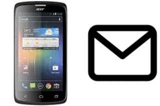 Richten Sie E-Mails auf dem Acer Liquid C1 ein