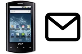 Richten Sie E-Mails auf dem Acer Liquid E ein