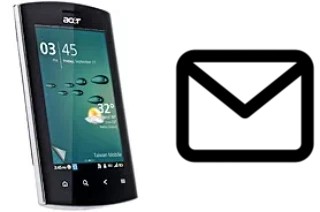 Richten Sie E-Mails auf dem Acer Liquid mt ein