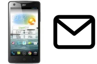 Richten Sie E-Mails auf dem Acer Liquid S1 ein