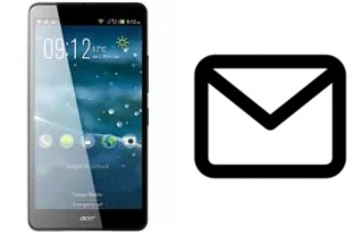 Richten Sie E-Mails auf dem Acer Liquid X1 ein