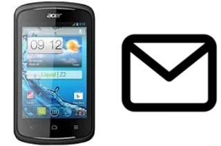 Richten Sie E-Mails auf dem Acer Liquid Z2 ein