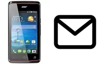 Richten Sie E-Mails auf dem Acer Liquid Z200 ein