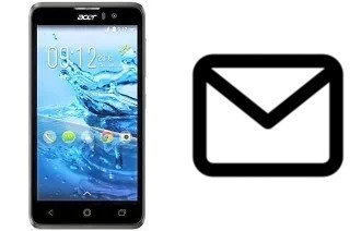 Richten Sie E-Mails auf dem Acer Liquid Z520 ein