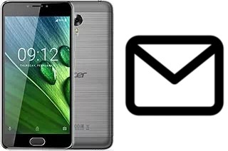 Richten Sie E-Mails auf dem Acer Liquid Z6 Plus ein