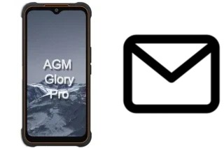 Richten Sie E-Mails auf dem AGM GLORY PRO ein