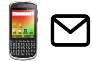 Richten Sie E-Mails auf dem alcatel OT-915 ein