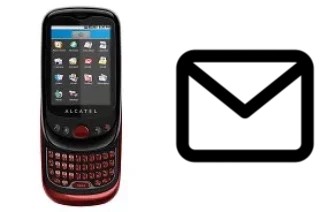 Richten Sie E-Mails auf dem alcatel OT-980 ein