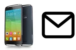 Richten Sie E-Mails auf dem alcatel Idol Alpha ein