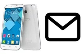 Richten Sie E-Mails auf dem alcatel Pop C9 ein