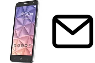 Richten Sie E-Mails auf dem alcatel Fierce XL ein