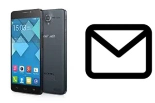 Richten Sie E-Mails auf dem alcatel Idol X ein