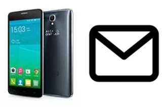 Richten Sie E-Mails auf dem alcatel Idol X+ ein