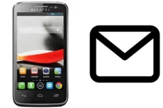 Richten Sie E-Mails auf dem alcatel Evolve ein