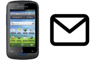 Richten Sie E-Mails auf dem alcatel OT-988 Shockwave ein