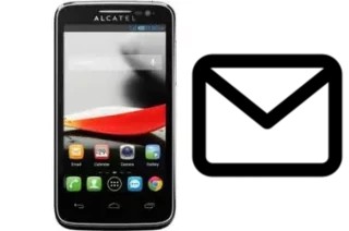 Richten Sie E-Mails auf dem Alcatel OneTouch Evolve ein