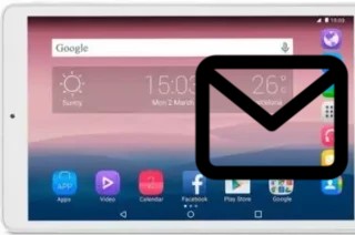 Richten Sie E-Mails auf dem Alcatel OneTouch Pixi 3 (10) ein