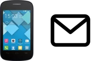 Richten Sie E-Mails auf dem Alcatel OneTouch Pop C1 ein