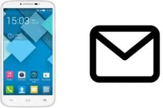 Richten Sie E-Mails auf dem Alcatel OneTouch Pop C9 ein