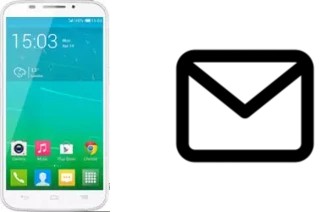 Richten Sie E-Mails auf dem Alcatel OneTouch Pop S7 ein