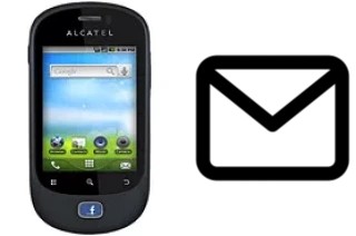 Richten Sie E-Mails auf dem alcatel OT-908F ein