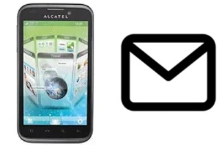 Richten Sie E-Mails auf dem alcatel OT-995 ein