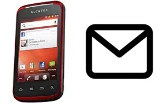 Richten Sie E-Mails auf dem alcatel OT-983 ein