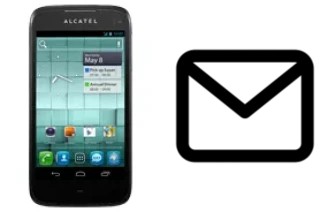 Richten Sie E-Mails auf dem alcatel OT-997 ein