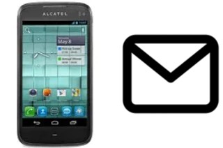 Richten Sie E-Mails auf dem alcatel OT-997D ein