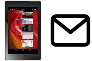 Richten Sie E-Mails auf dem alcatel One Touch Evo 7 HD ein