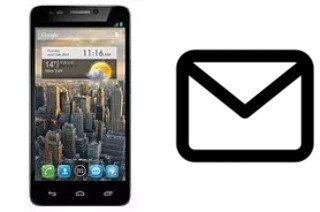 Richten Sie E-Mails auf dem alcatel One Touch Idol ein