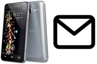 Richten Sie E-Mails auf dem alcatel One Touch Snap LTE ein