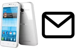 Richten Sie E-Mails auf dem alcatel One Touch Snap ein