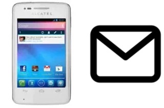 Richten Sie E-Mails auf dem alcatel One Touch S'Pop ein