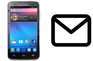 Richten Sie E-Mails auf dem alcatel One Touch X'Pop ein