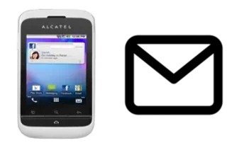 Richten Sie E-Mails auf dem alcatel OT-903 ein