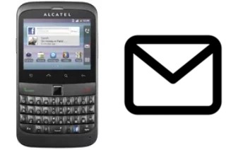 Richten Sie E-Mails auf dem alcatel OT-916 ein