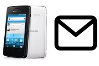 Richten Sie E-Mails auf dem alcatel One Touch Pixi ein