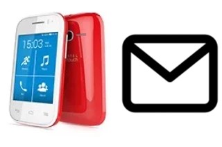 Richten Sie E-Mails auf dem alcatel Pop Fit ein