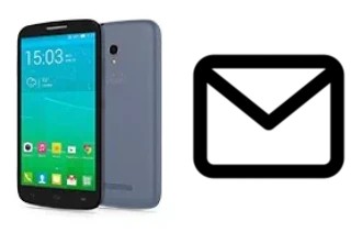 Richten Sie E-Mails auf dem alcatel Pop S9 ein