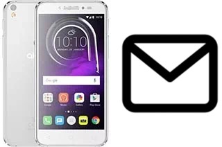 Richten Sie E-Mails auf dem alcatel Shine Lite ein