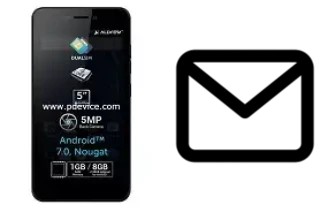 Richten Sie E-Mails auf dem Allview A8 Lite ein