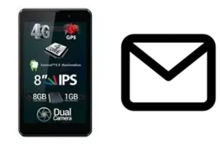 Richten Sie E-Mails auf dem Allview Viva H801LTE ein